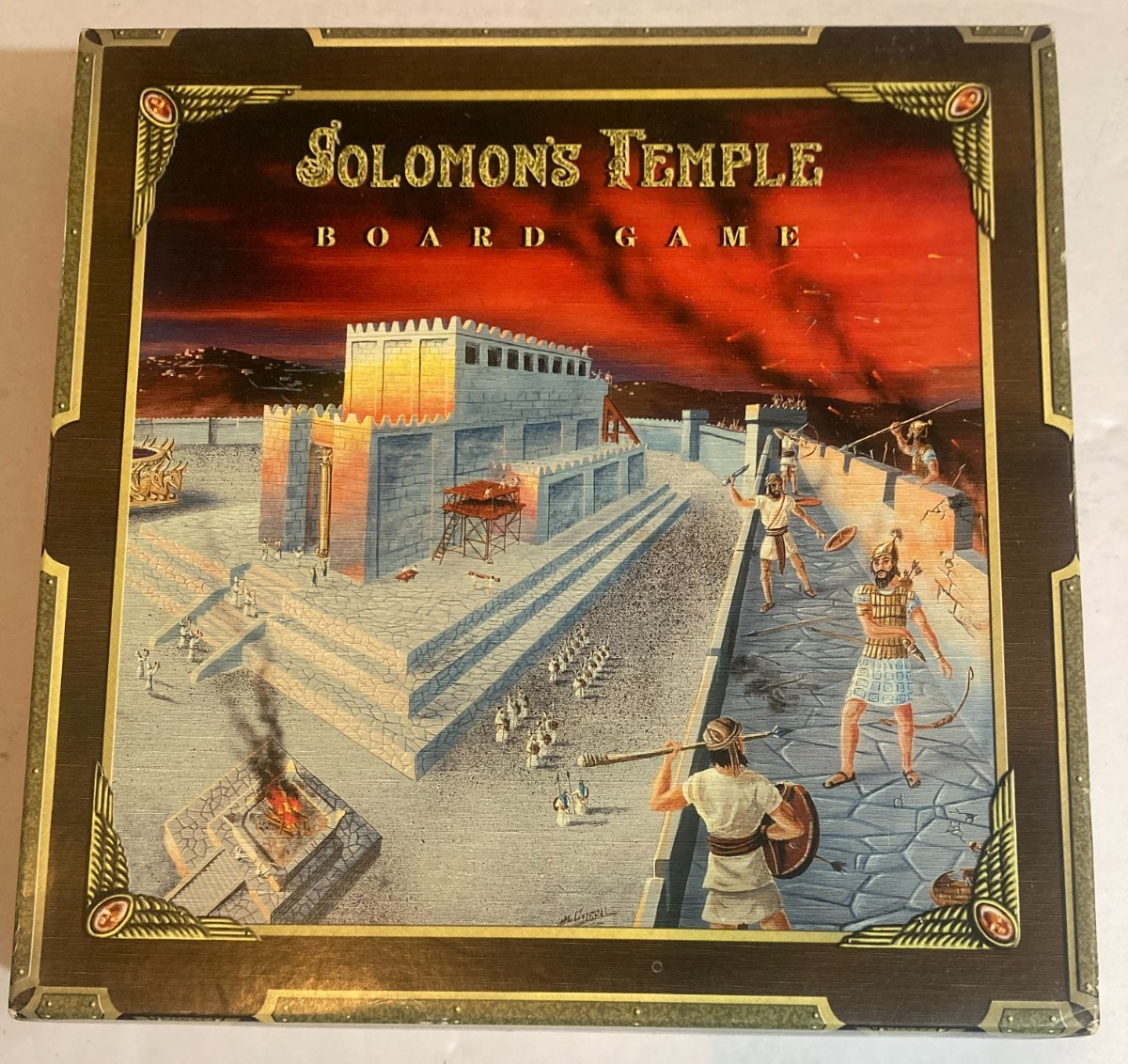 SOLOMON’S TEMPLE board game CACTUS Christian COMPLETE open box