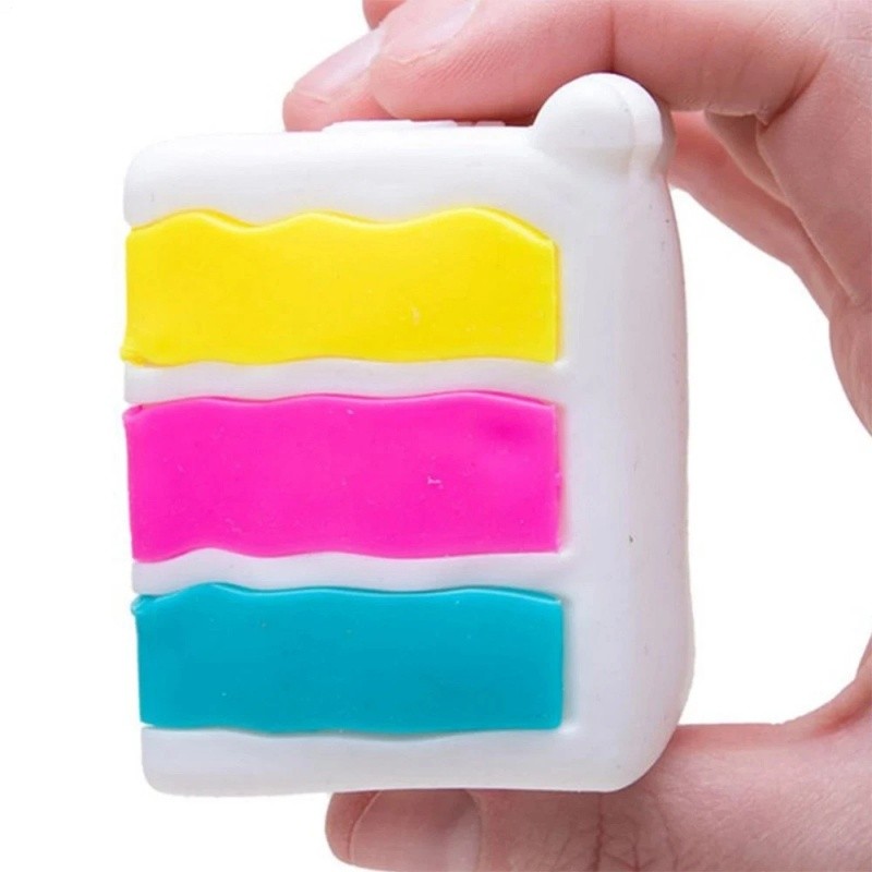 NeeDoh Peace O’ Cake Nice Cube Ball Stress Relief Sensory Toy Fight Toy Kid Gift