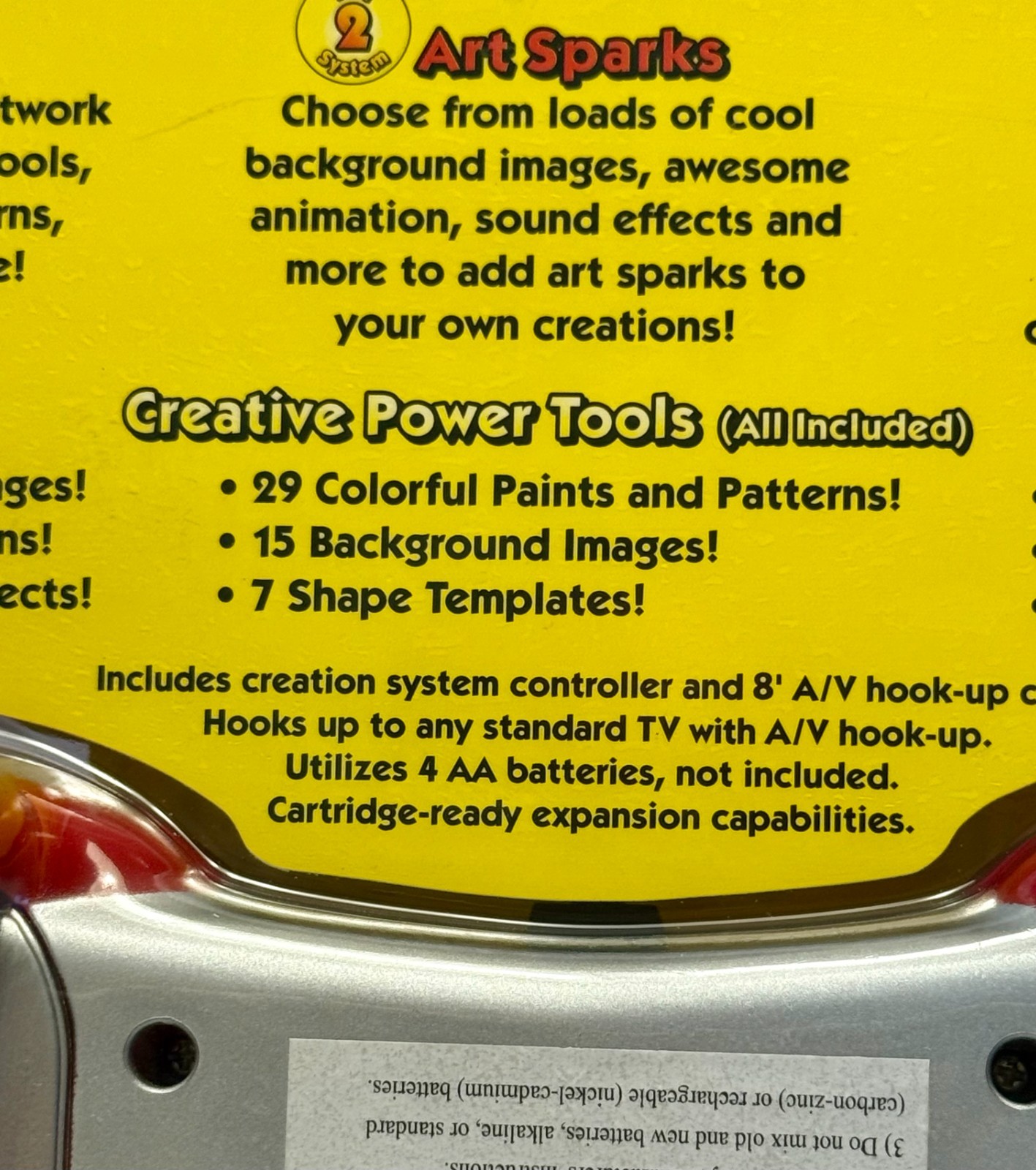 NEW~ETCH A SKETCH ELECTRONICS~ETO~Easy TV Hook Up~Creativity/Drawing System~NICE