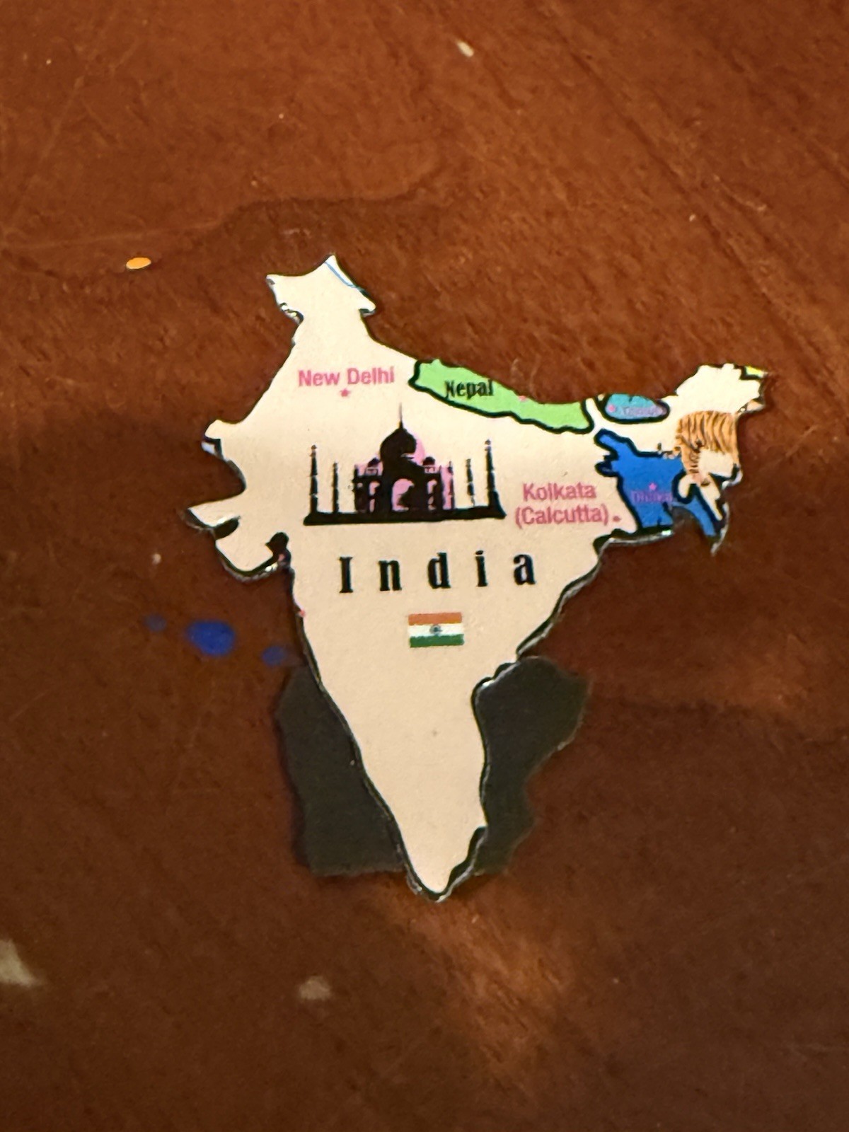 Ata-Boy Magnetic World Map Play-n-Learn India
