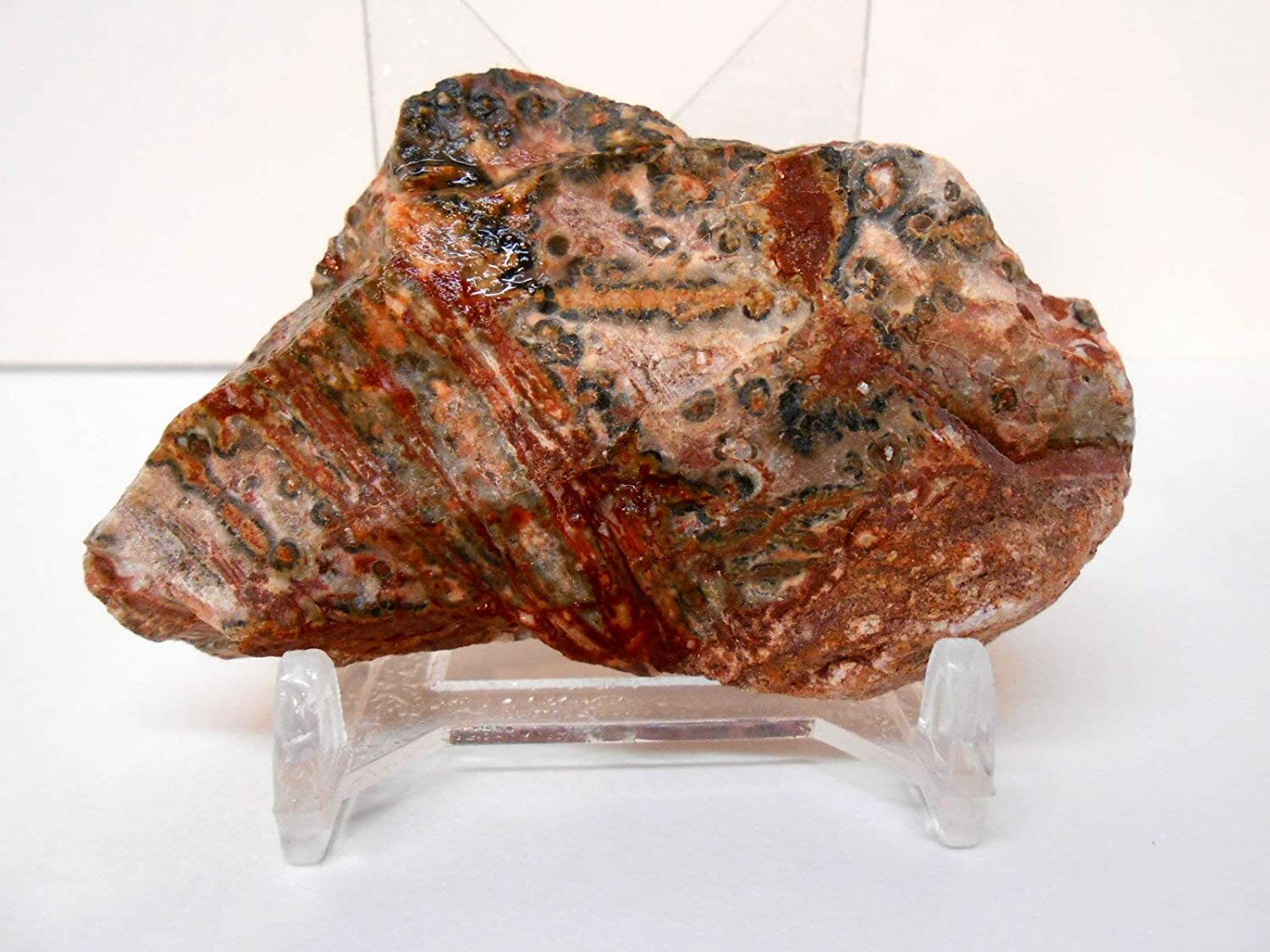 Rockhound’s 1st Choice Rock Tumbler Gem Refill Kit Mexico Red Leopardskin Jasper