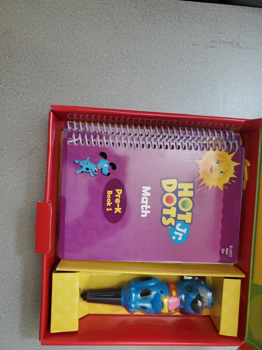 Hot Dots Let’s Master Math Pre-K Interactive Learning Ace Talking Teaching Pen