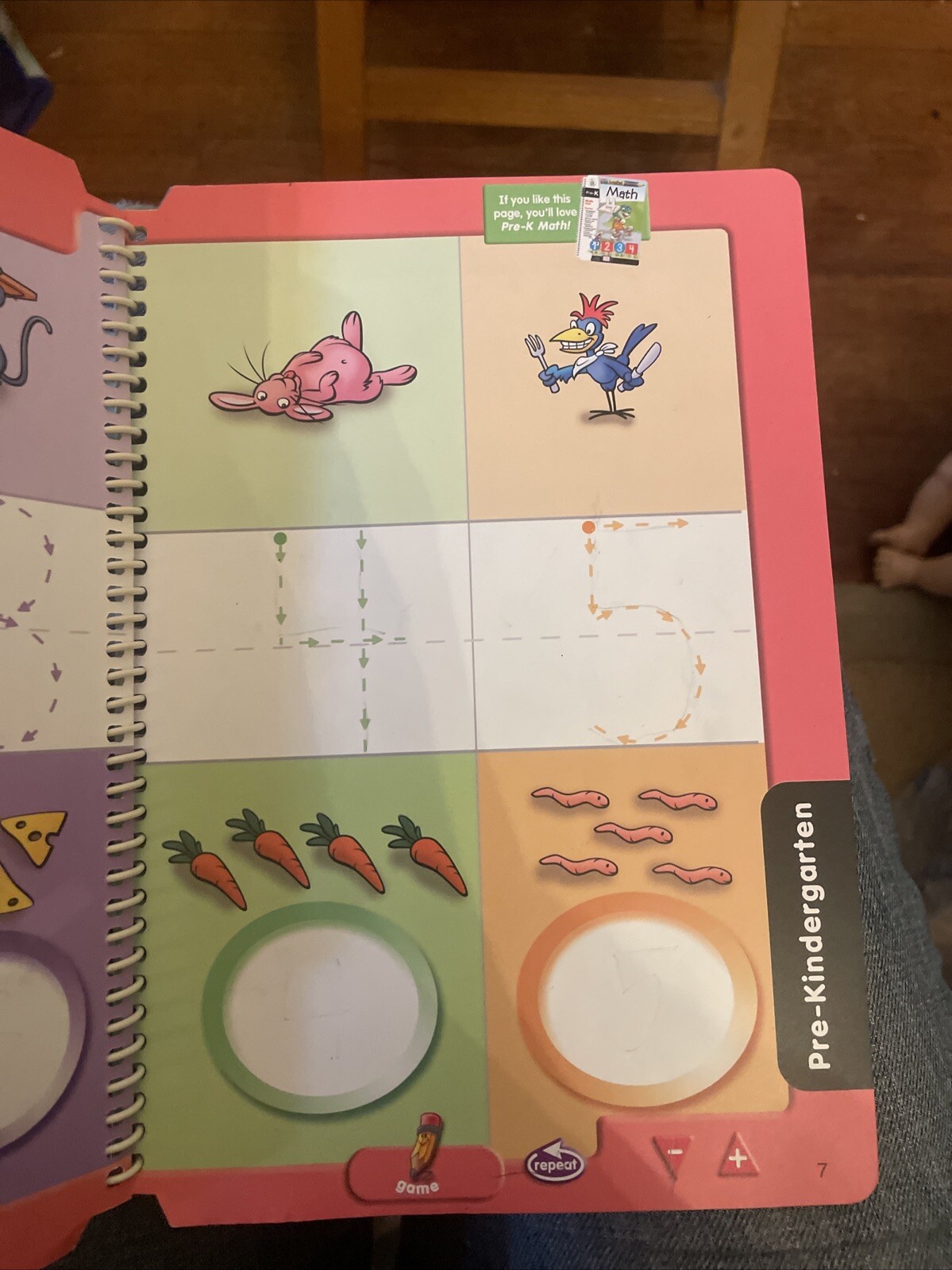 LeapFrog LeapPad Reading, Writing & Math Pre-K – 1st Grade Book No Cartridge
