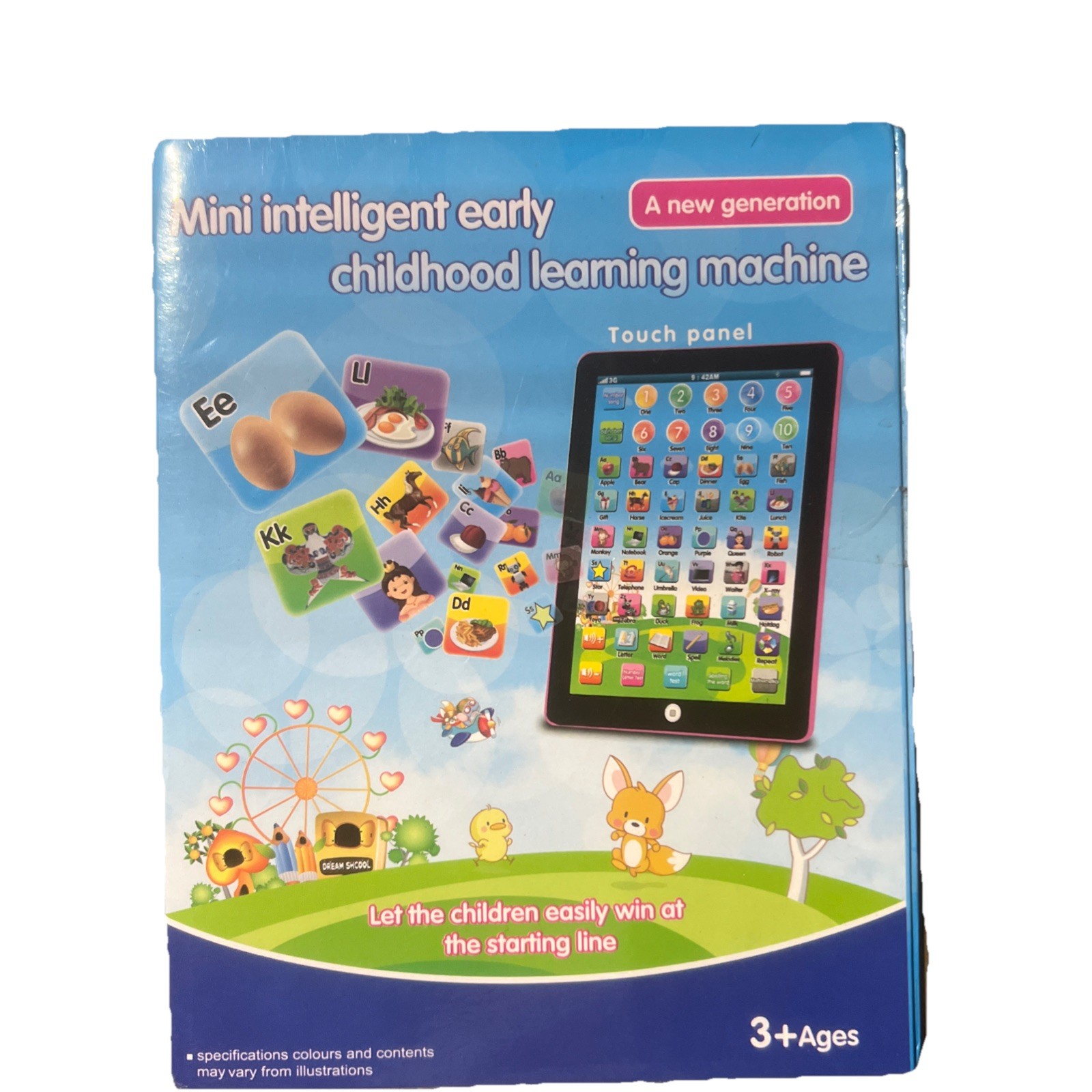 Mini Intelligent Early Kids 3+ Childrens Childhood Learning Machine Tablet