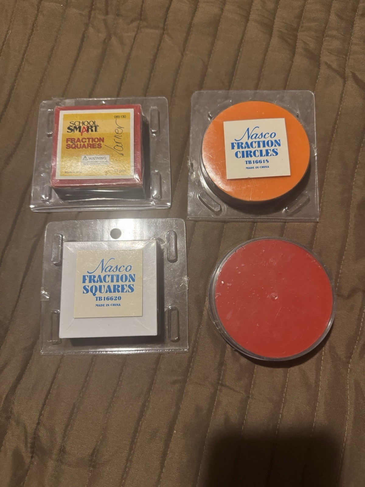 Fraction Square and Circle Lot