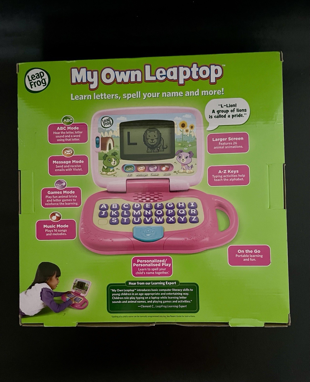 LeapFrog My Own Leaptop – Pink
