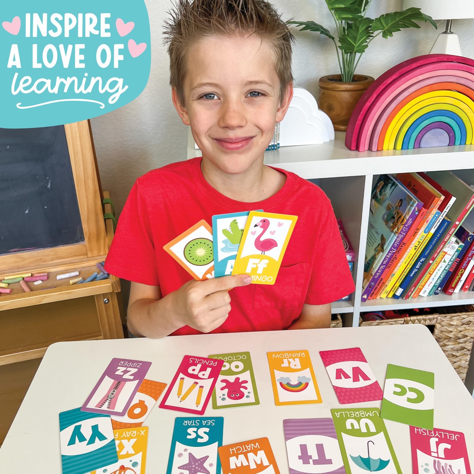 Hadley Designs Alphabet Flash Cards for Toddlers 1-3 – Preschool Colorful