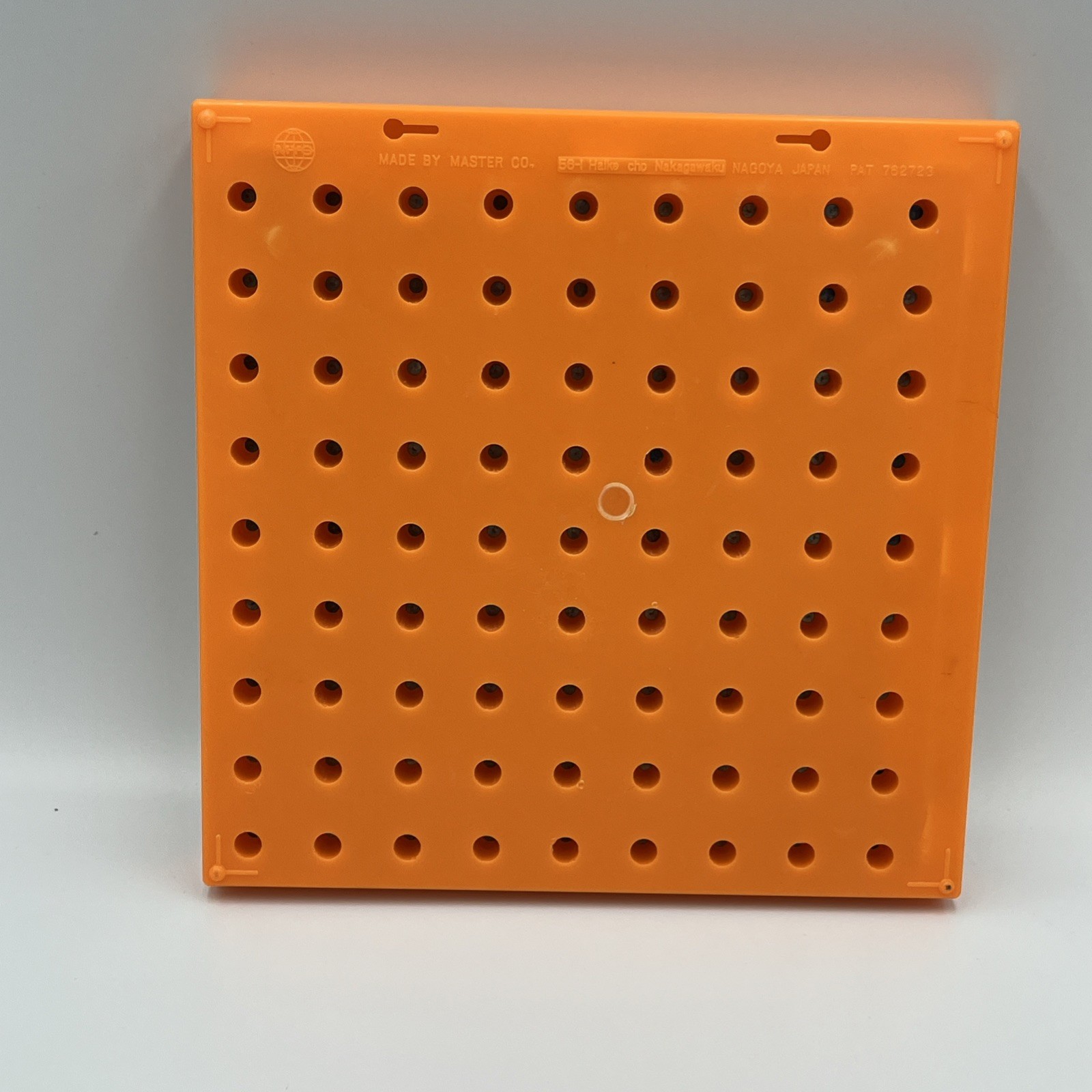Push Down Tactile Educational Math Learning Toy Master Co Division Japan Orange