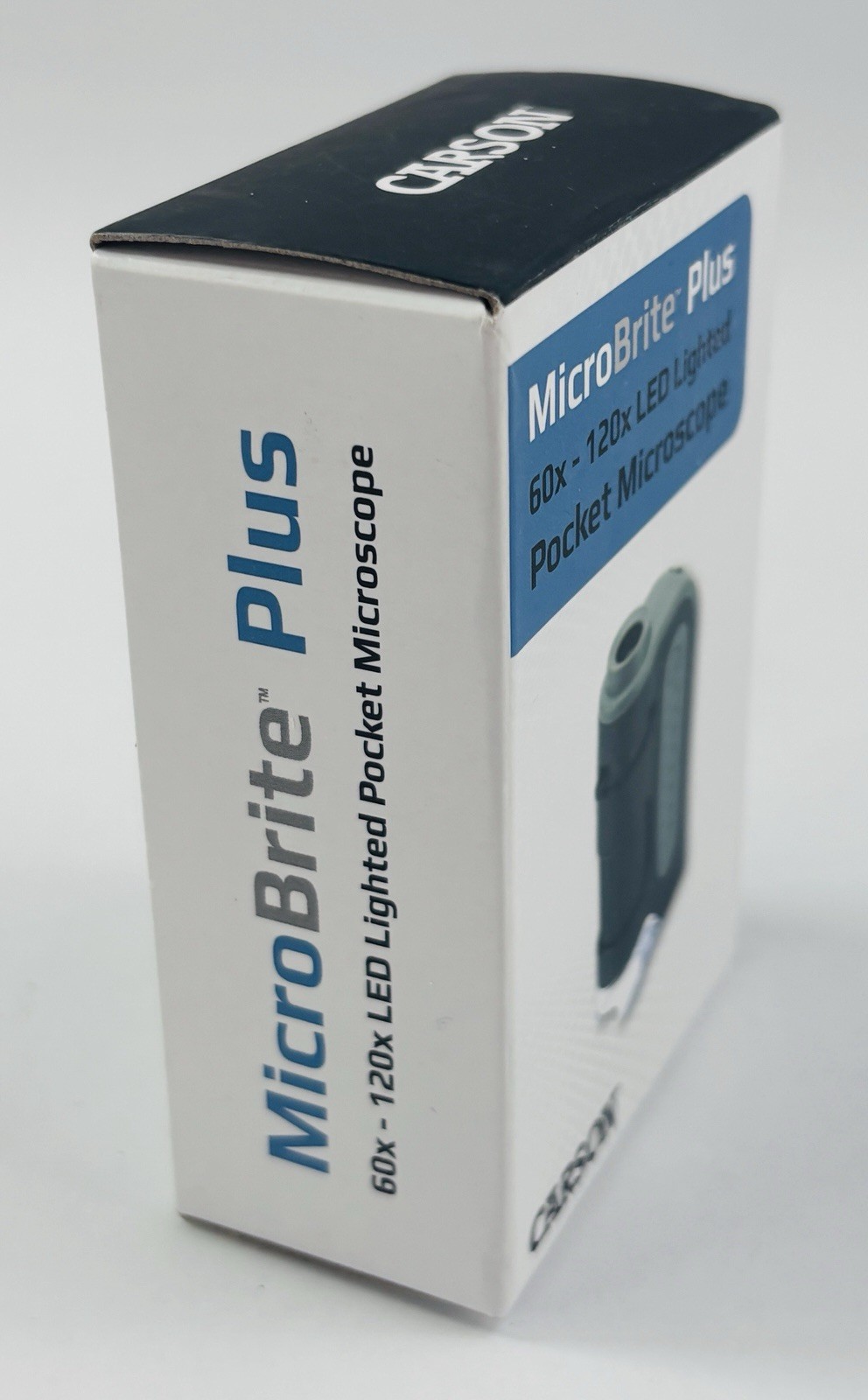 Carson MicroBrite Plus 60x – 120x LED Lighted Zoom Pocket Microscope