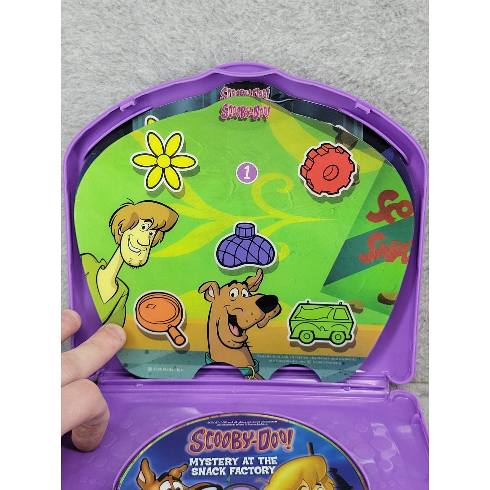 Fisher-Price InteracTV Scooby-Doo Mystery at the Snack Factory DVD G8916 2005