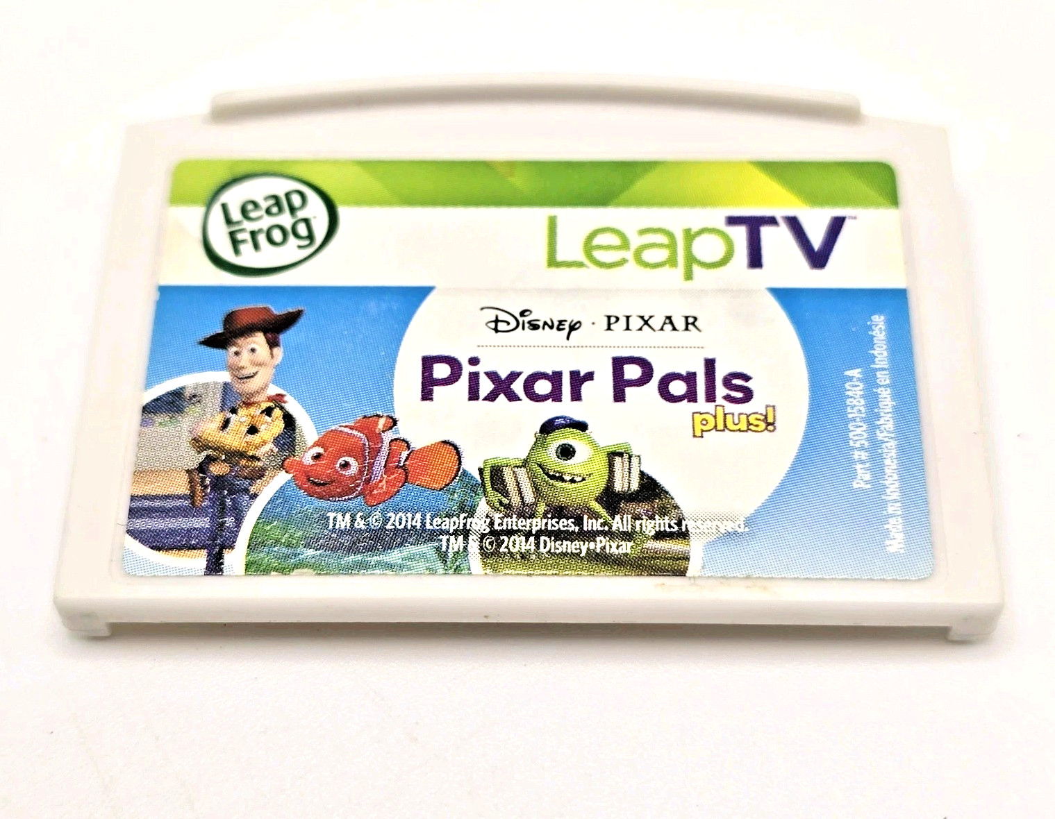 LeapFrog Disney Pixar Pals LeapTV 4-7 Years Science Educational Video Game 2014