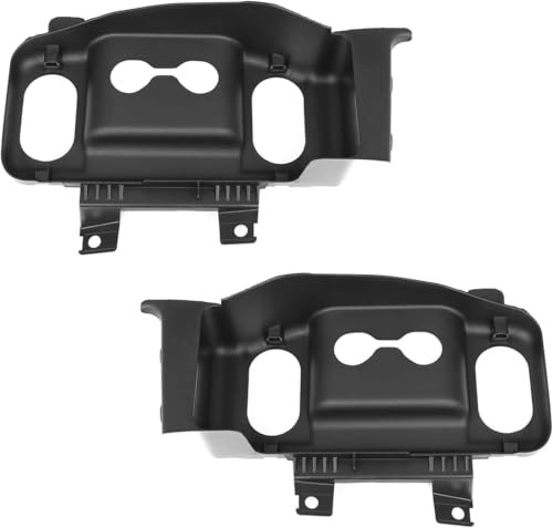 Front Bumper Tow Hook Trim Cover Panels Compatible with Fo-rd F-250 F-350 F