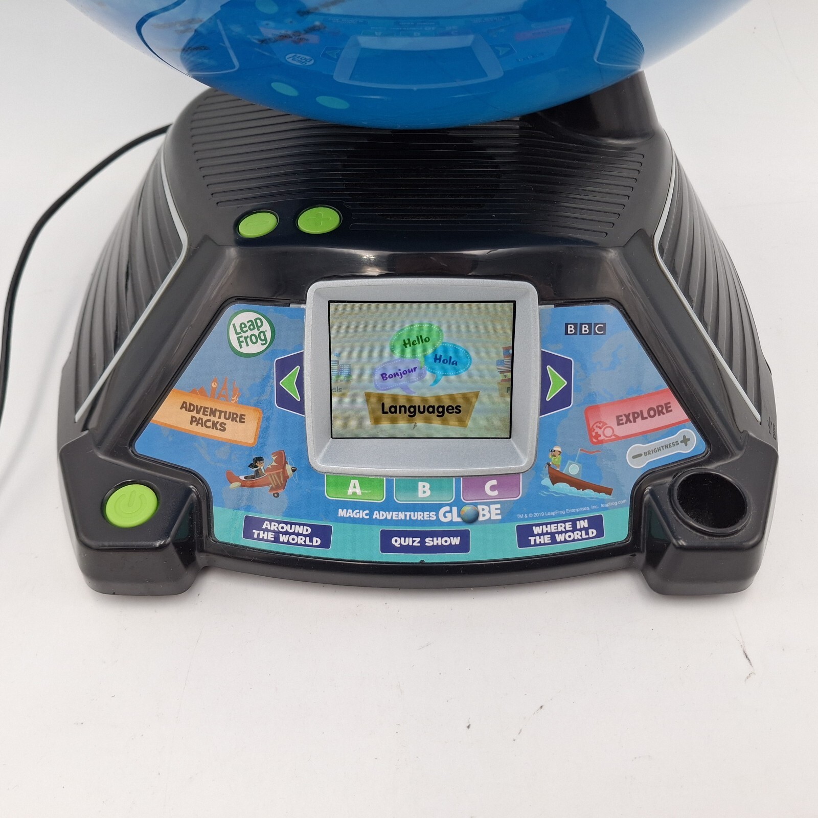 LeapFrog Magic Adventures Globe 2.8″ Video Screen BBC Videos Interactive Games