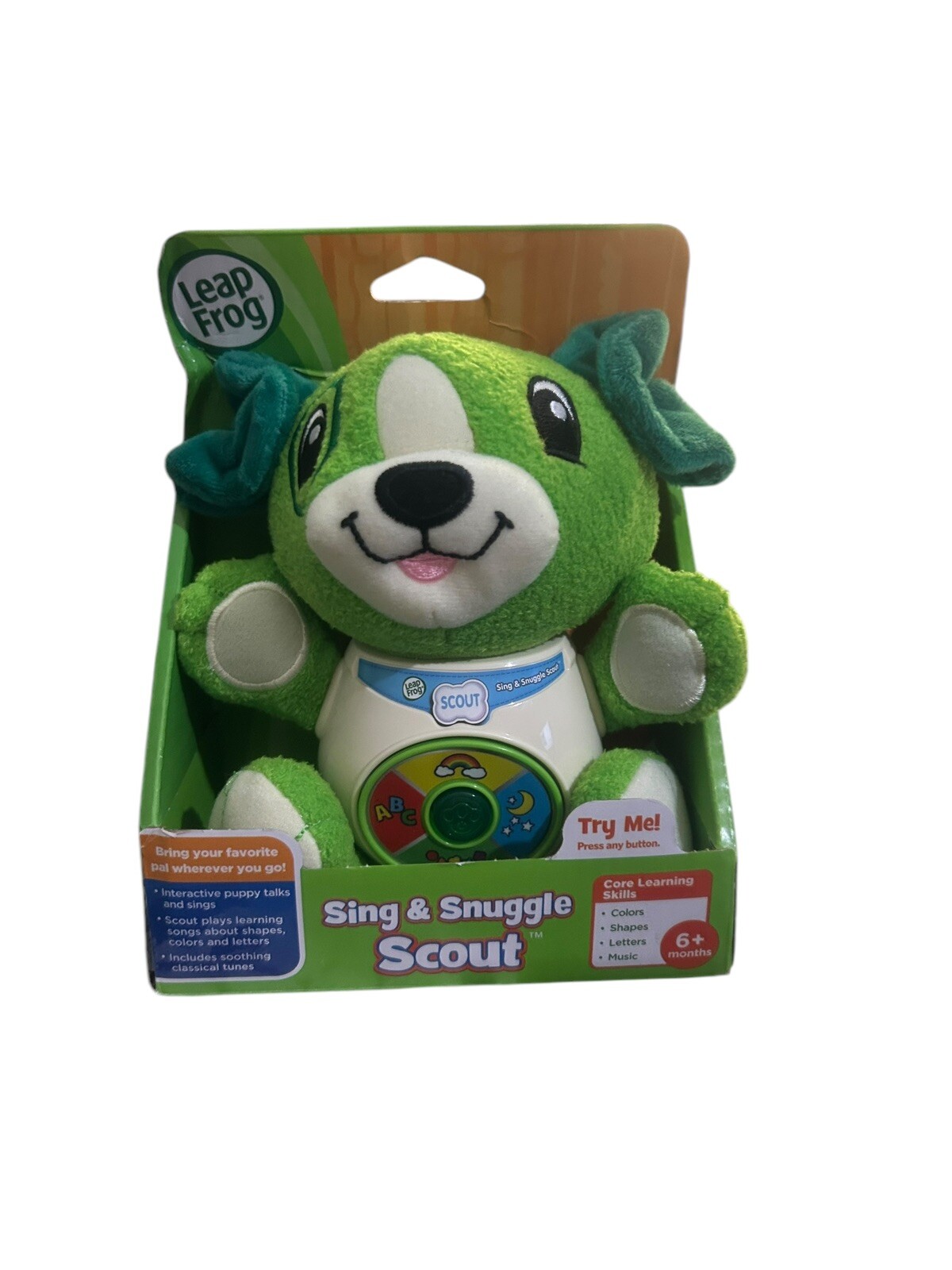 NEW LeapFrog Sing & Snuggle Scout Interactive Puppy Learning Toy Baby Toddler