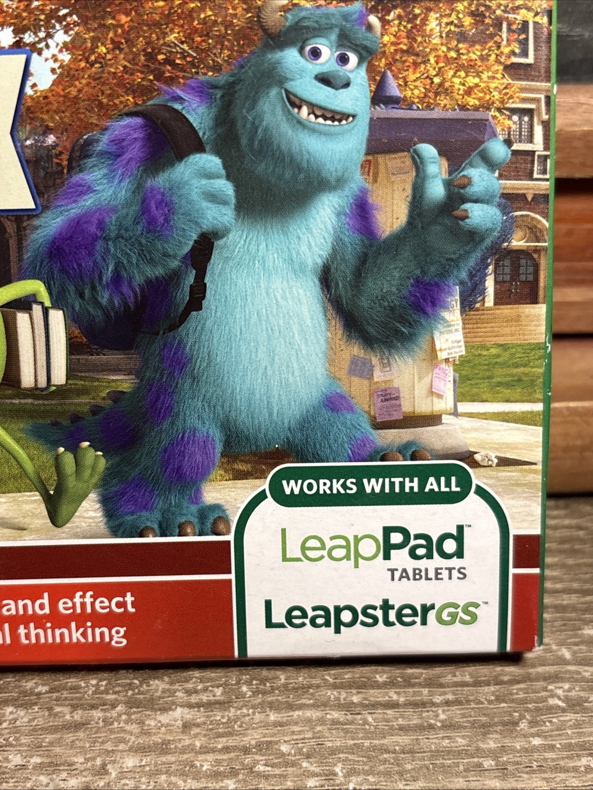 LeapFrog Explorer Monsters University Problem Solving Games Logic Memory