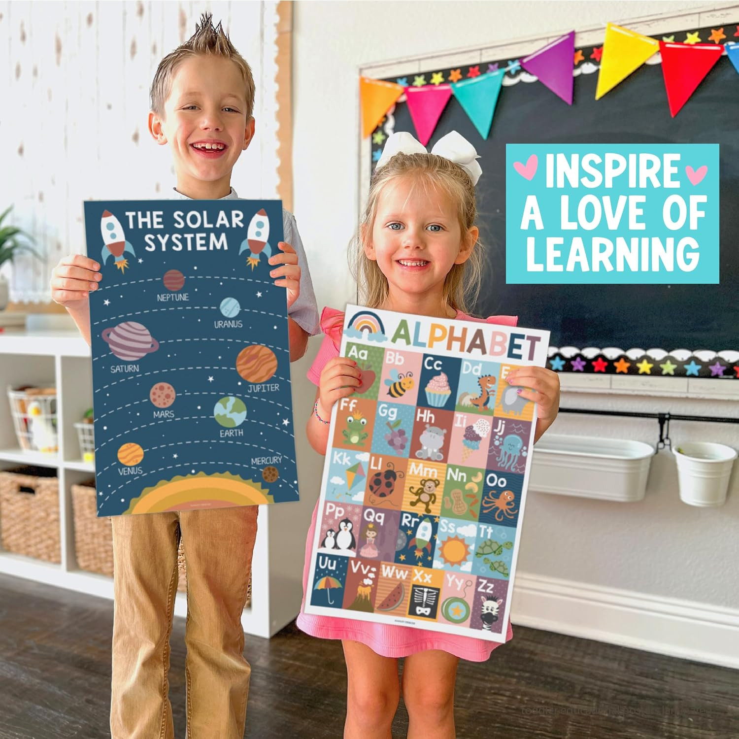 16 Educational Posters for Classroom Decor – Boho Educational