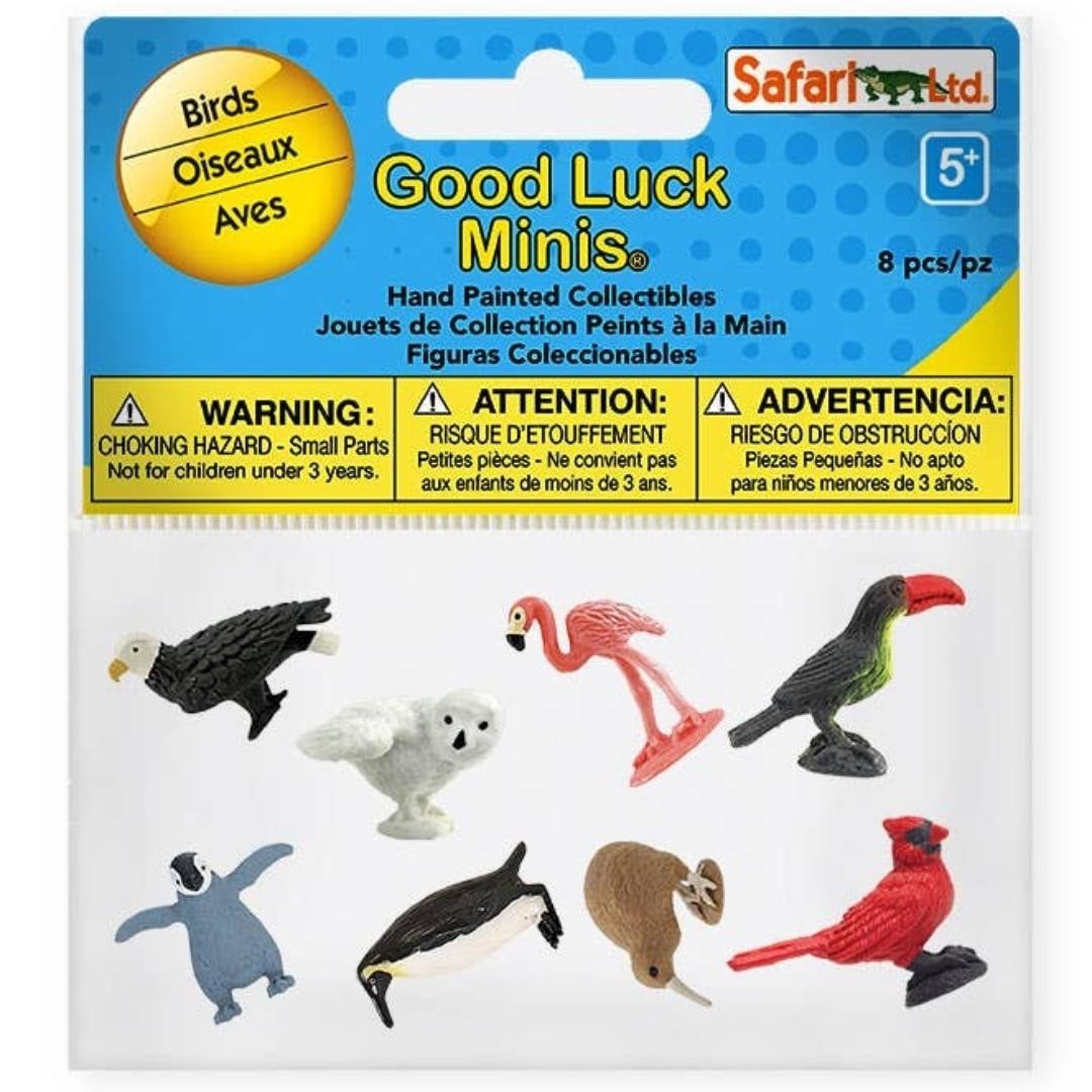 Birds Fun Pack – Good Luck Minis – Hand Painted Collectibles – Safari Ltd 100217
