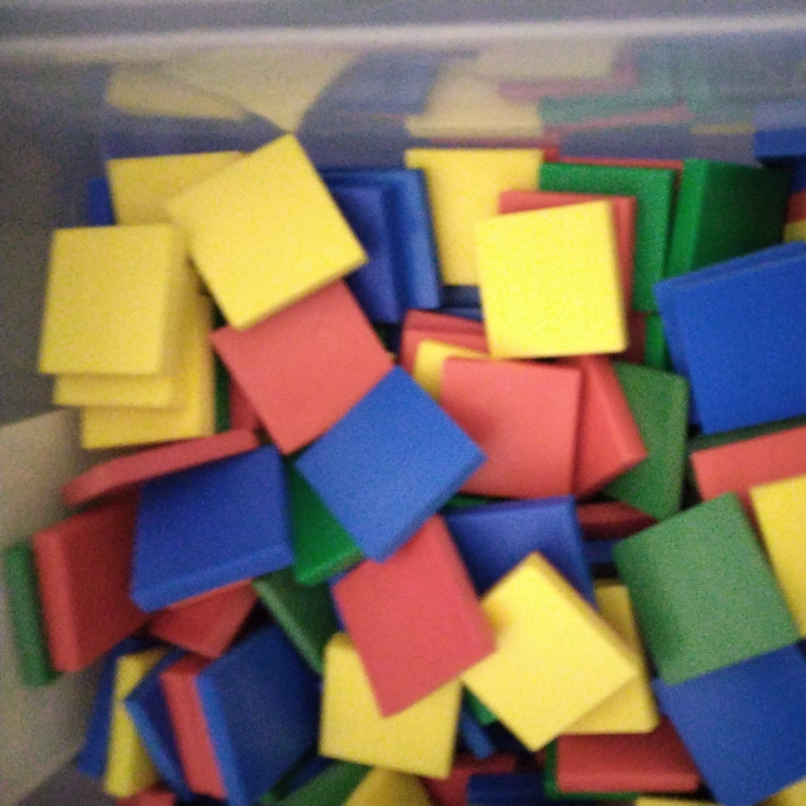 Math Manipulator Blocks for Learning Preschool Toys Multicolor 1″inch count 200