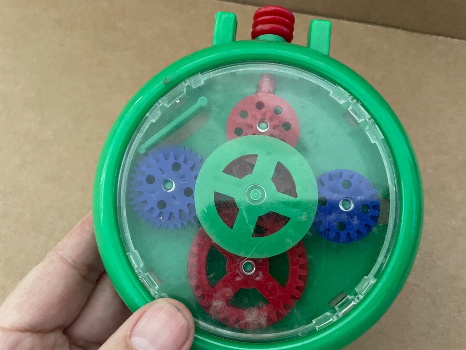Vintage BIG TIME Kusan Inc Plastic Toy Watch Clock