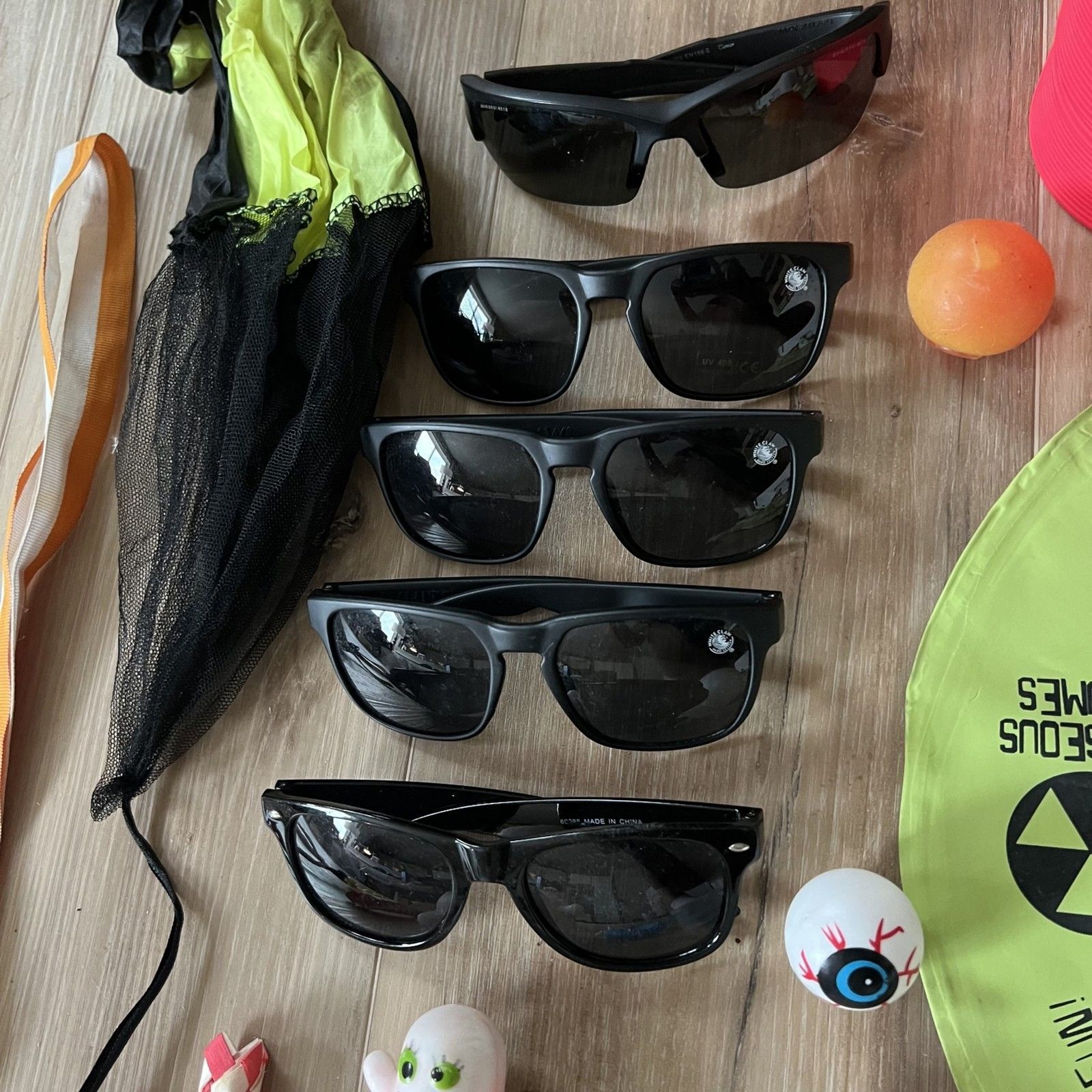 57 Pc LG Halloween Fidget Bundle Lot Spinners Fidgets Toys Balls Whoopie Cushion