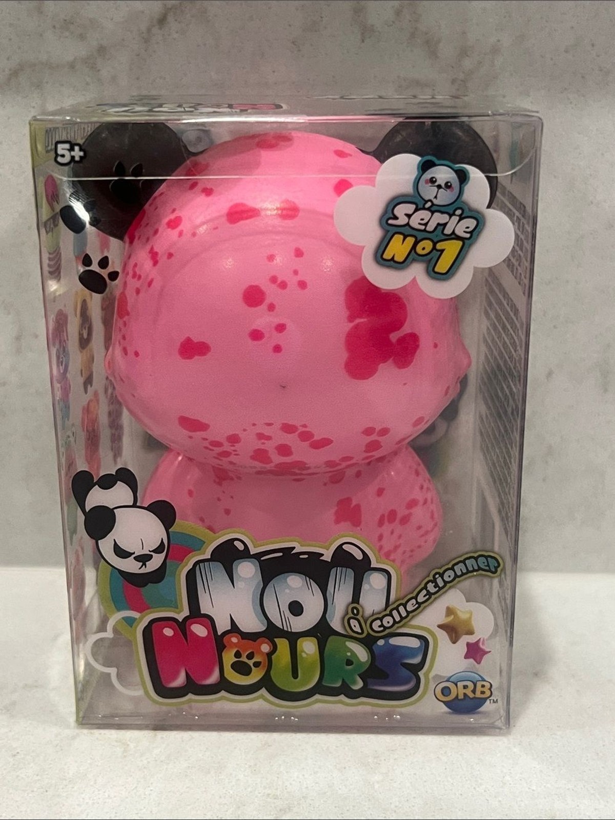 Orb Very Beary Ultra pink Squishy Toy