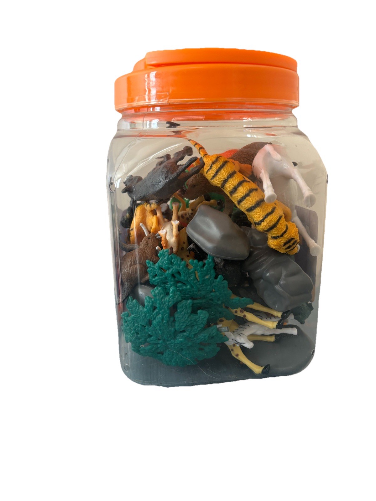 Adventure Force Safari Animals Bucket 40 Toy Figures, 2022, 3+ Years