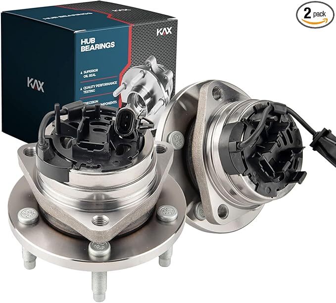 KAX 513214 Pair Front Wheel Bearing Hub Assemblies Compatible with 2004-2012