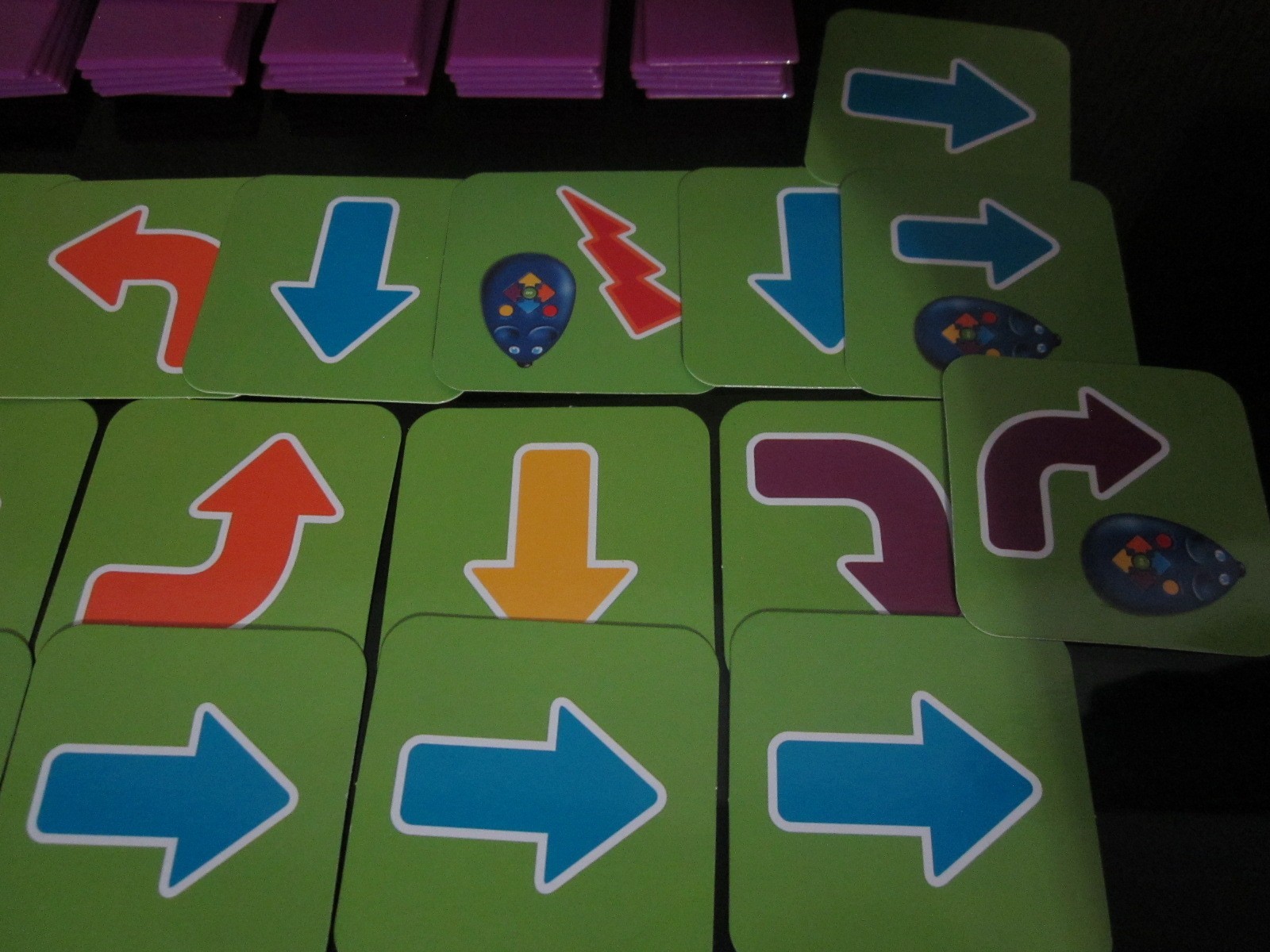 Learning Resources Code & Go Robot Maze Walls & Double Sided Coding Cards Only