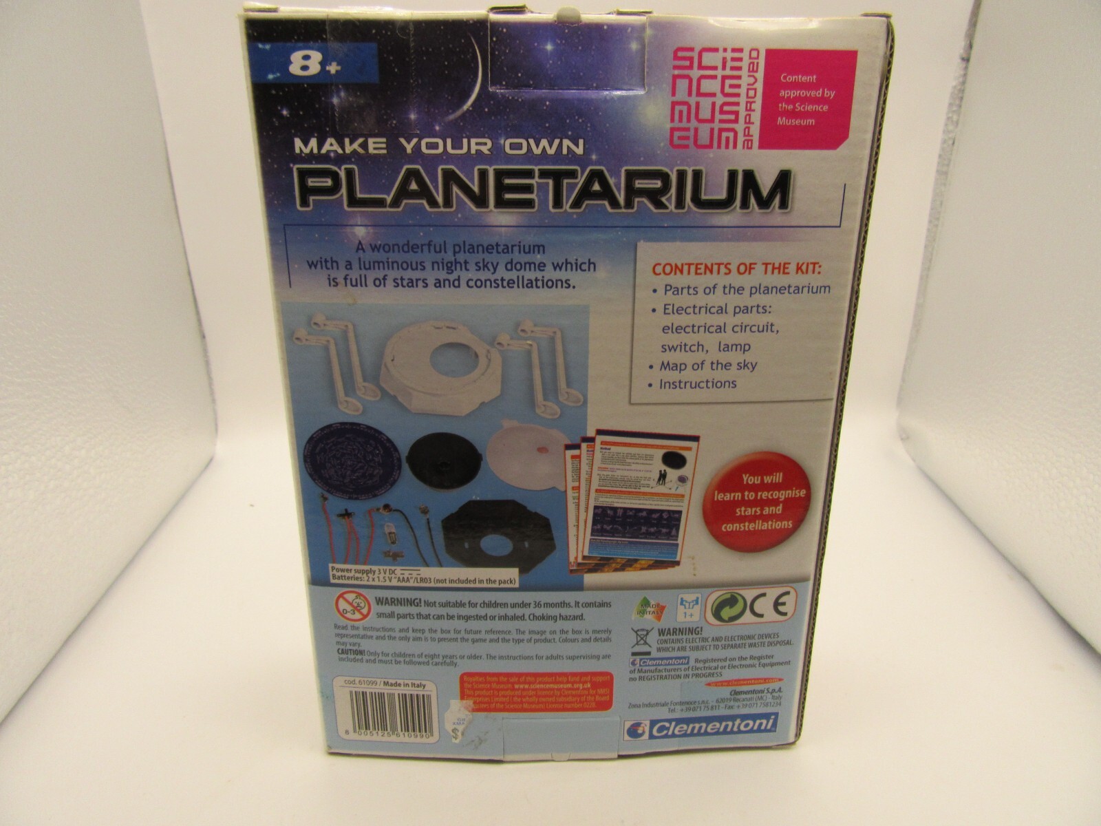 Clementoni – Make Your Own Planetarium Made in Italy