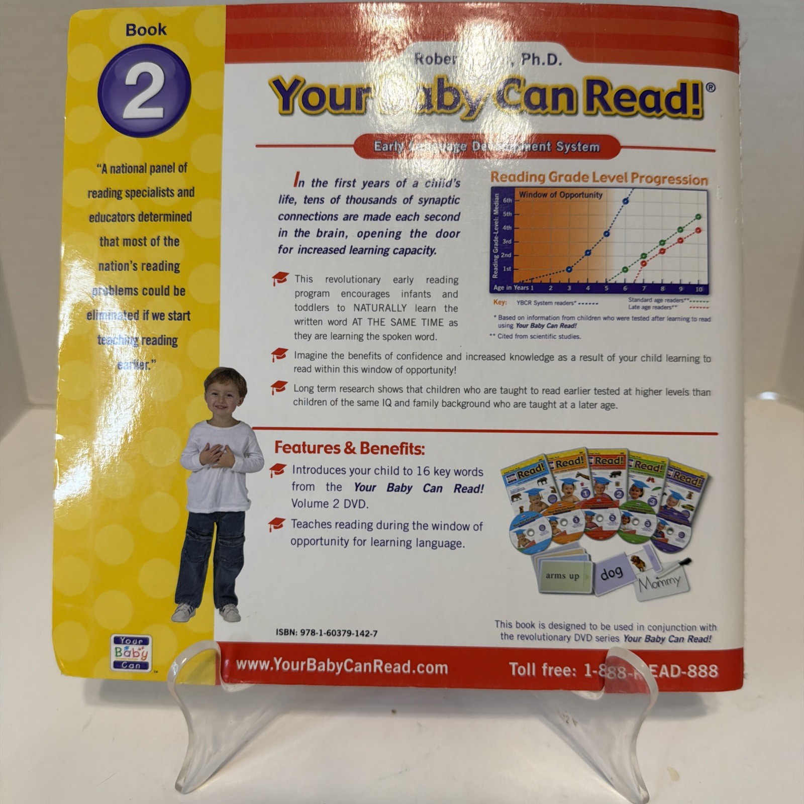 Your Baby Can Read Early Development Reading System 4 DVDs 5 Books