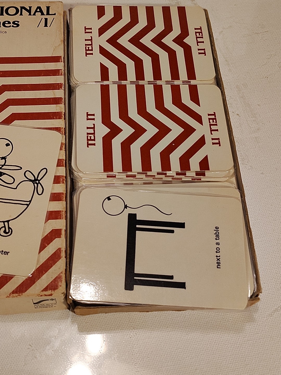 Rare Vintage 1979 Speech Articulation Therapy L Sounds Motivational Card Games