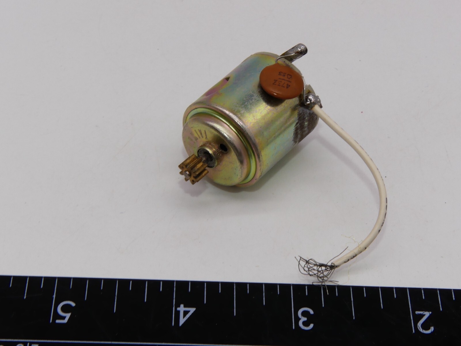 Vintage 1979 Capsela Motorized Land Water Models Motor Part Only