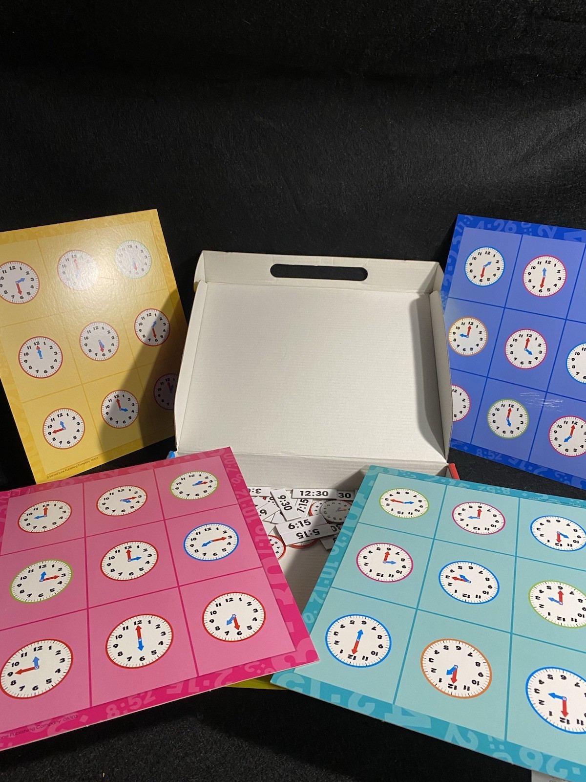 School Zone Telling Time Learning Set Ages 6 & Up Educational Toy