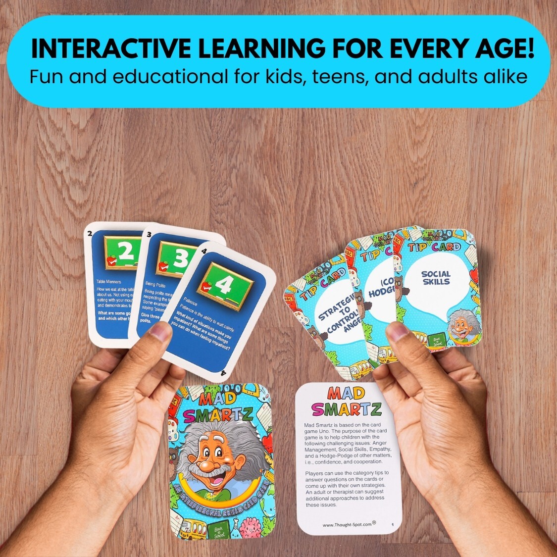 Social Skills & Anger Management Card Game – Autism & ADHD Learning Tool