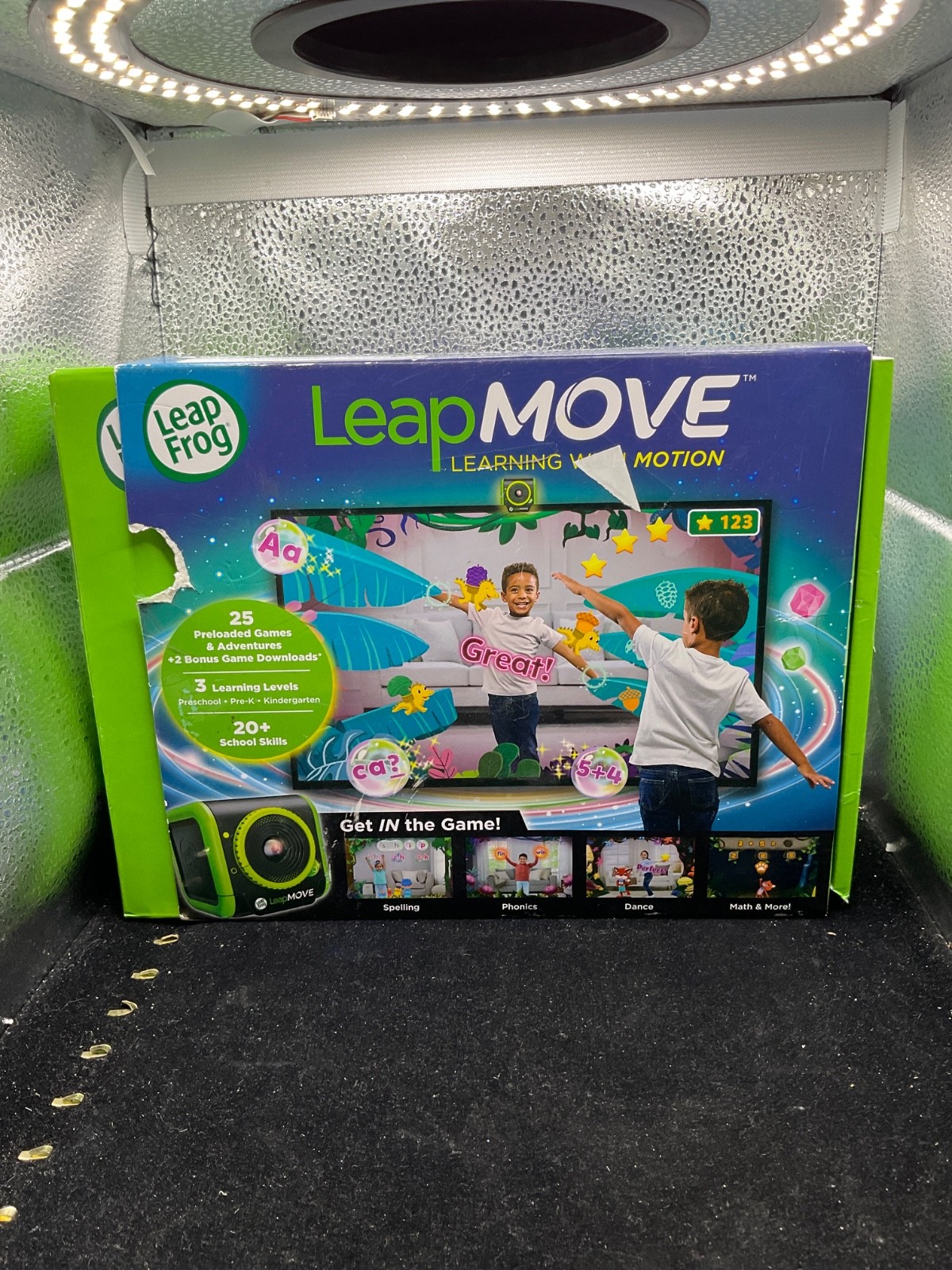 +Leap Frog Leap Move Learning With Motion Preloaded Video Game System 25 Games
