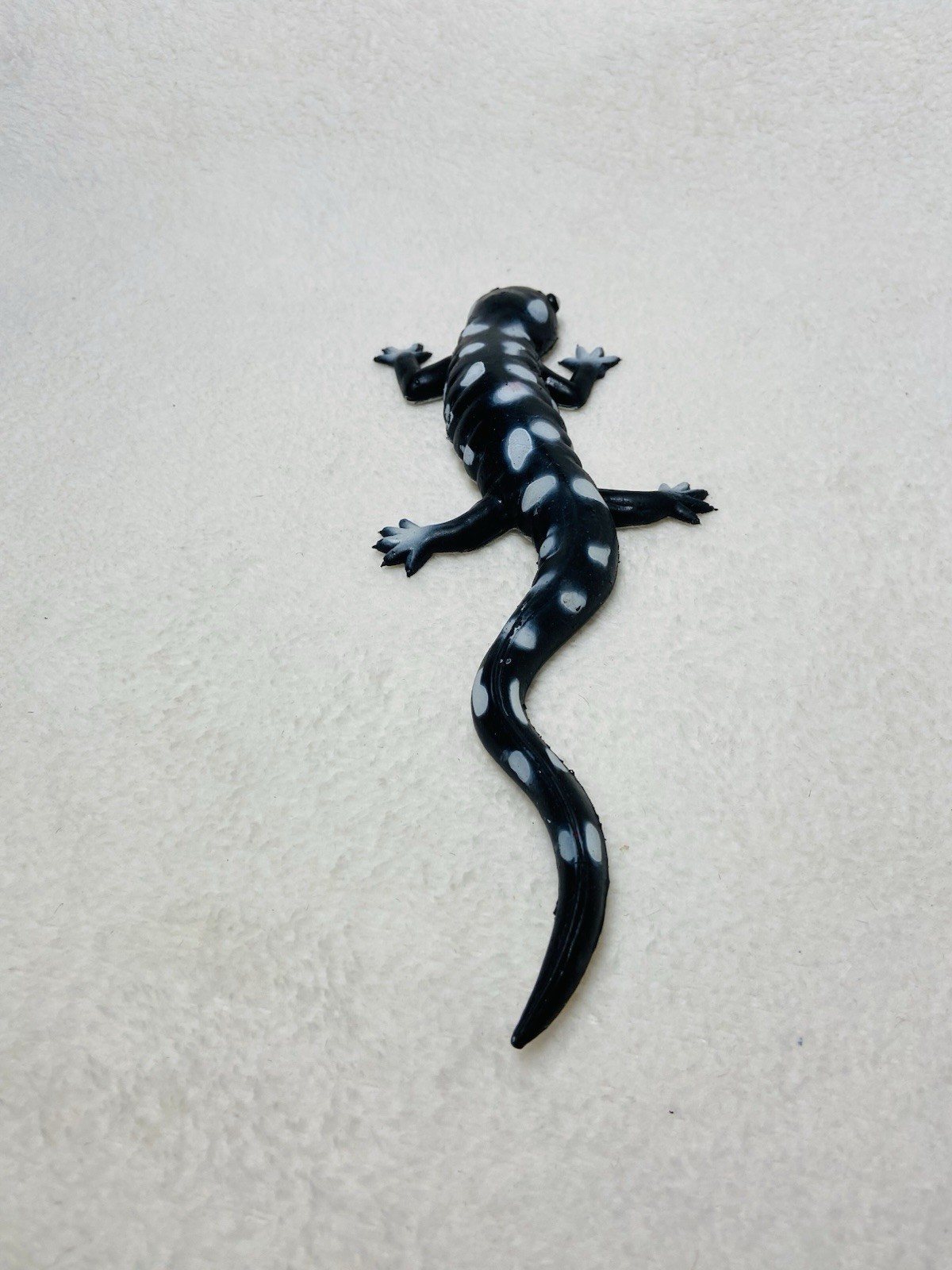 10” 1993 K & M Wild Republic Tiger Salamander Soft Rubber Toy