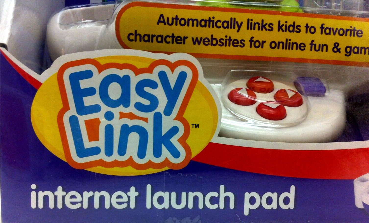 Fisher Price Easy Link-Internet Launch Pad Elmo Sesame Street, NIB 2007 Ages 3+