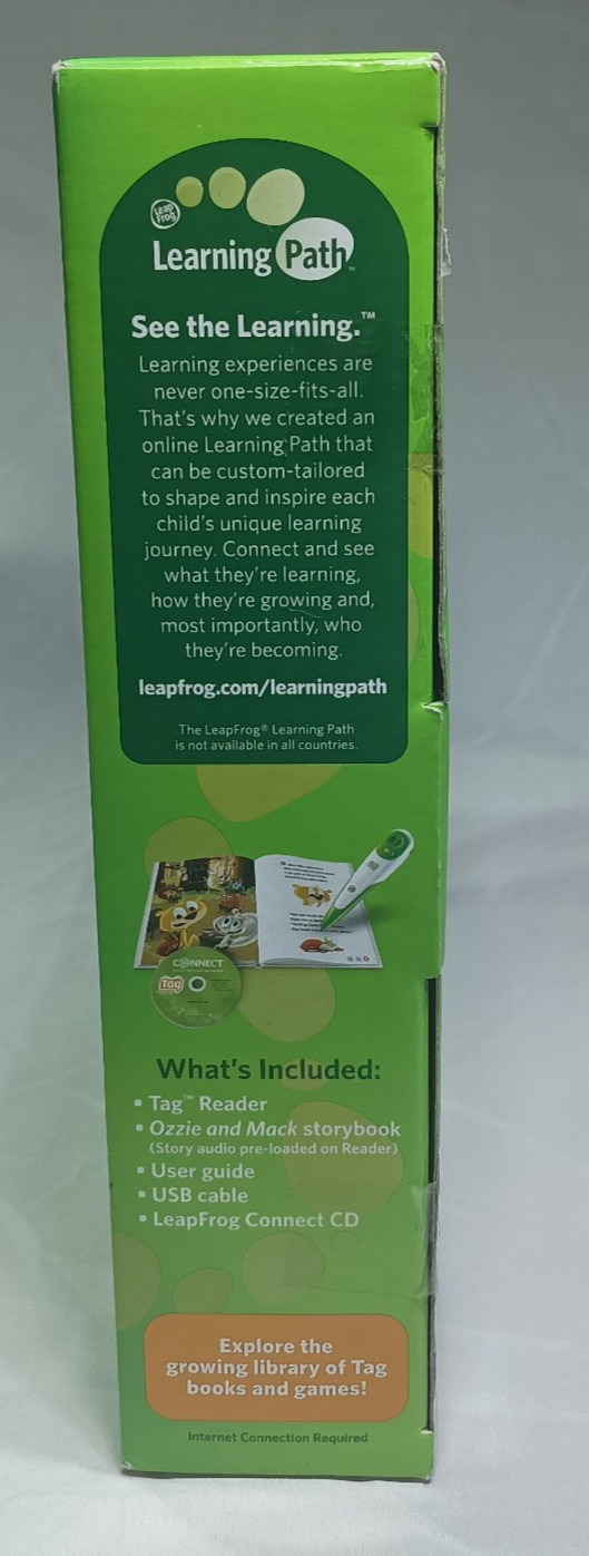 NIP Leapfrog Tag Reading System Ages 4-8 Ozzie and Mack Book