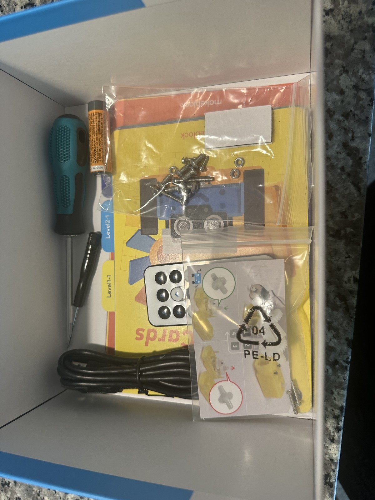 Makeblock mBot Wireless Educational Robot Coding Kit STEM Learn Coding OPEN BOX