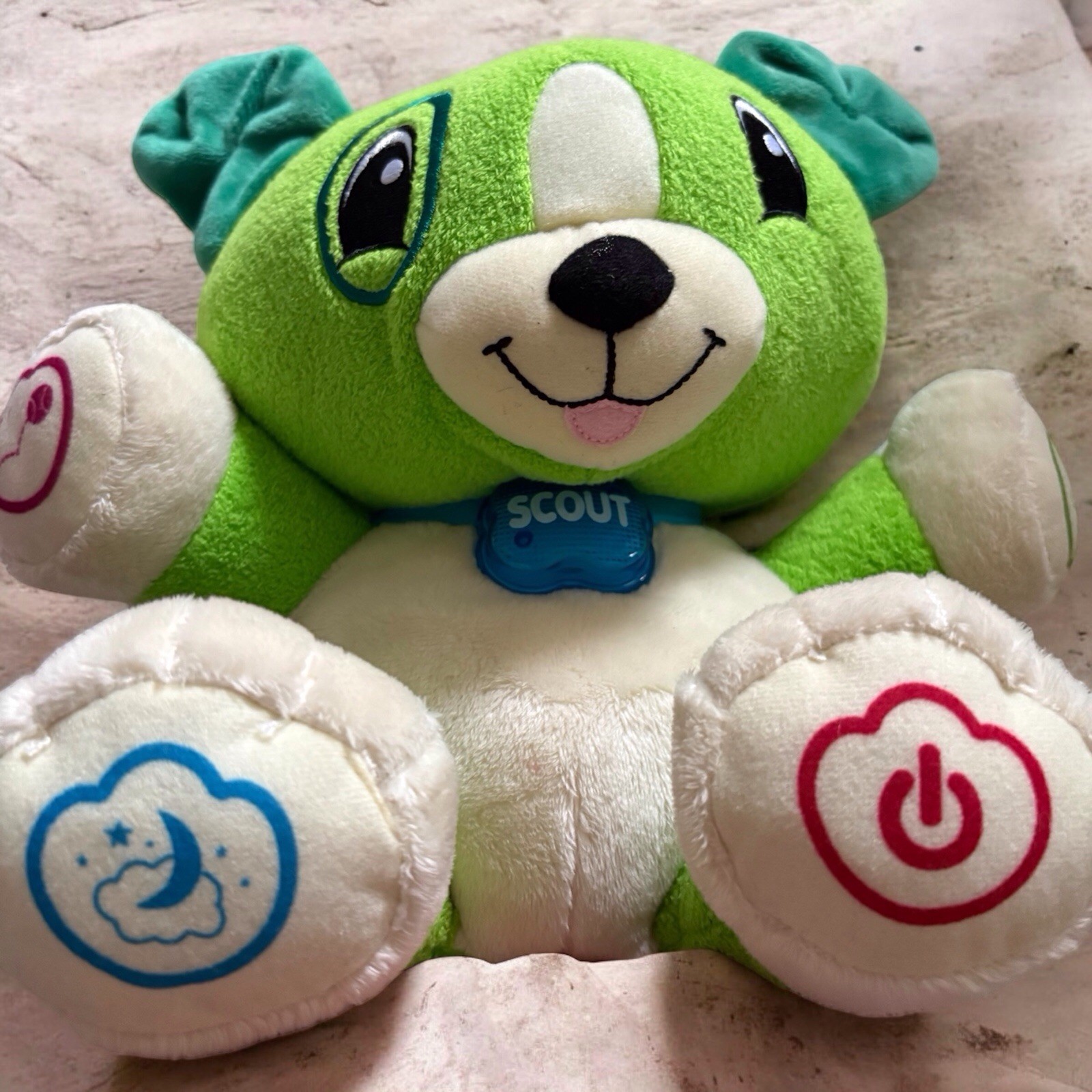 Leapfrog My Pal Scout Plush Puppy Learning Interactive Toy Music Phonics Baby