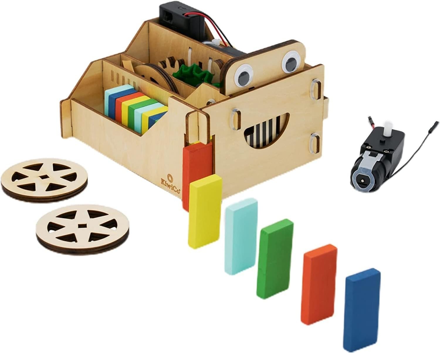 KiwiCo Tinker Crate Domino Machine | STEM Engineering Kit Ages 9+ | Unused