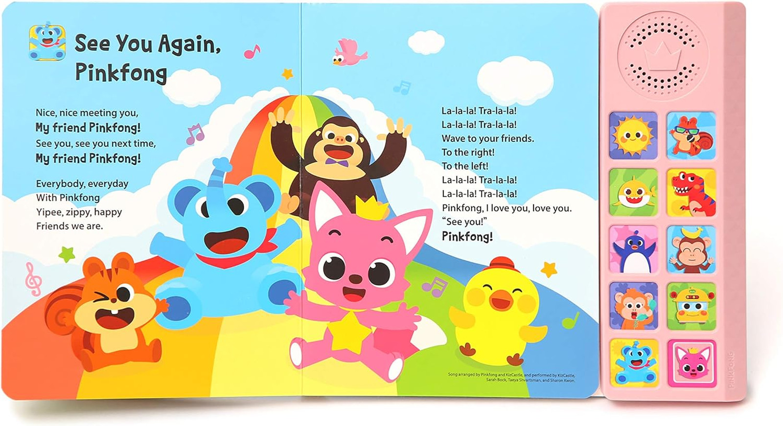 Sing-Alongs Sound Book Baby Shark Toys Learning Education Interactive Toddler