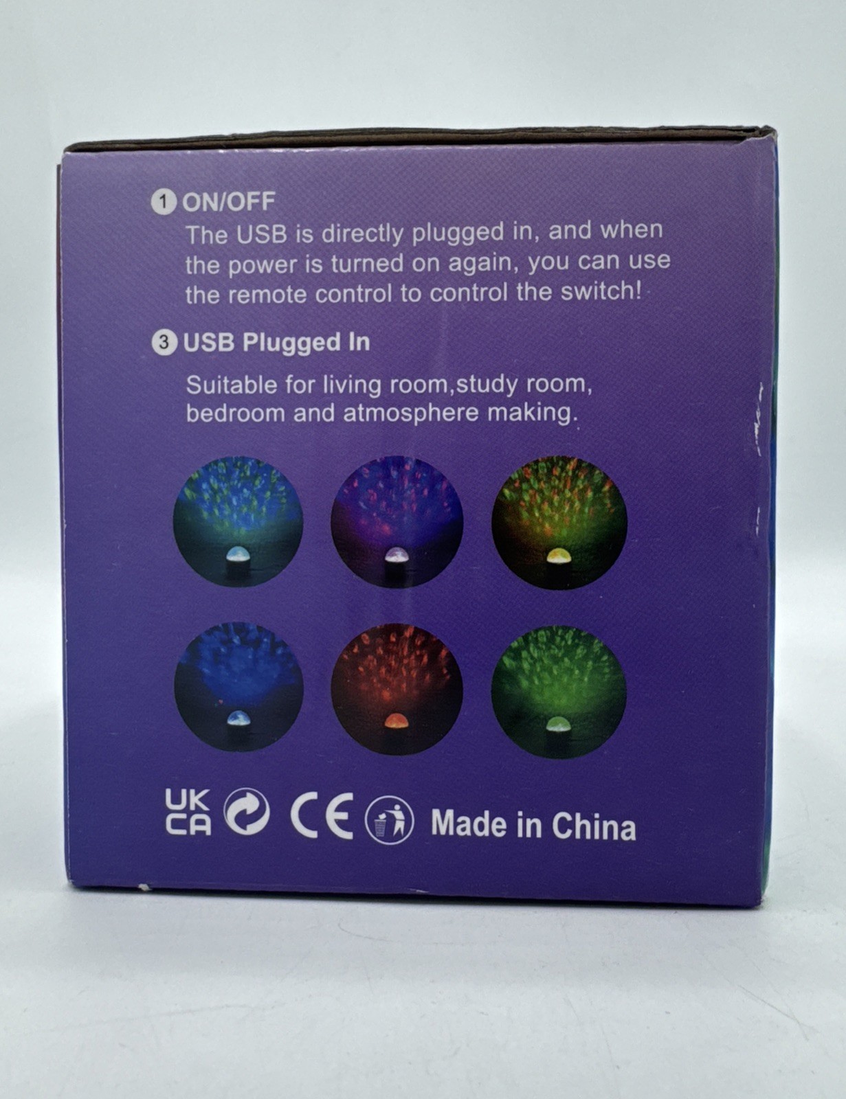 Calming Sensory Lights, Sensory Toys for Kids with Autism, Ocean Light Projector