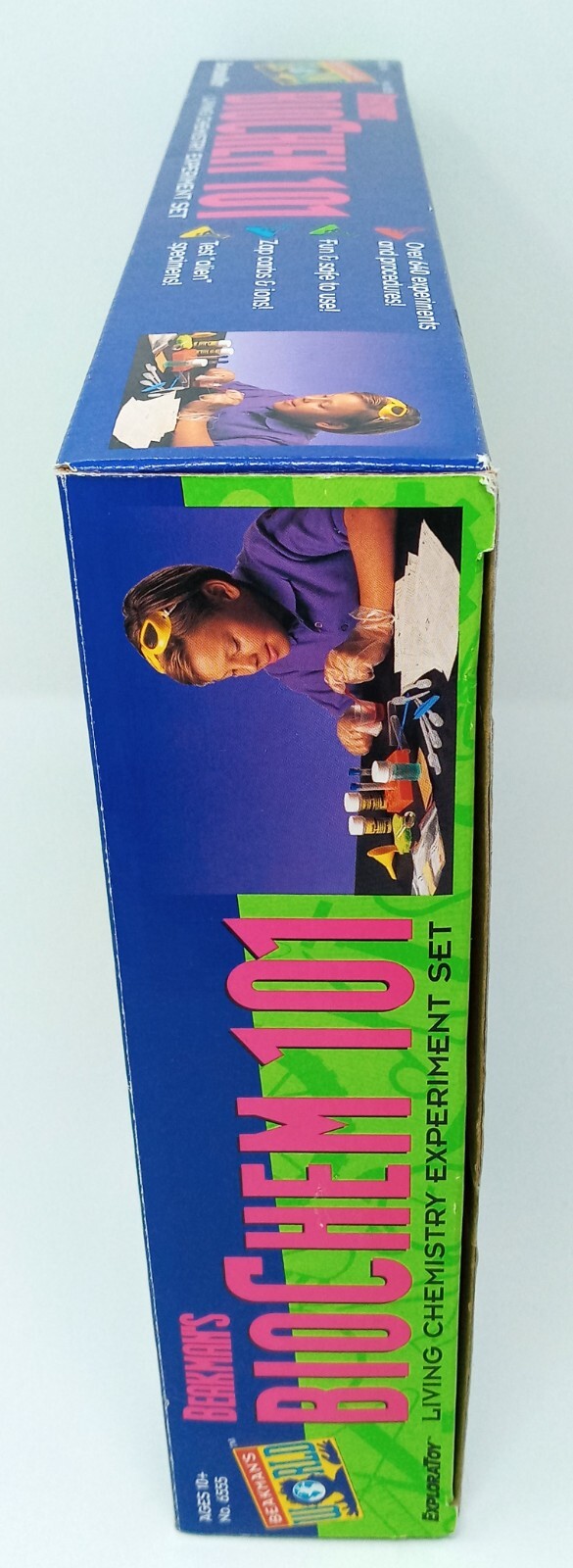 Beakmans World 1995 Biochem 101 Chemistry Experiment Set looks unused exploratoy