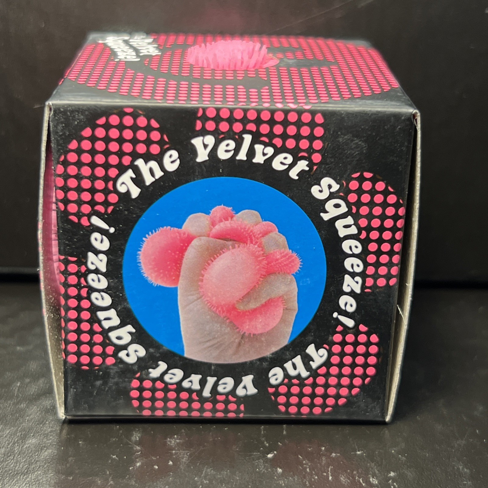 NeeDoh Fuzz Ball The Velvet Squeeze Flower Power Pink TikTok VIRAL