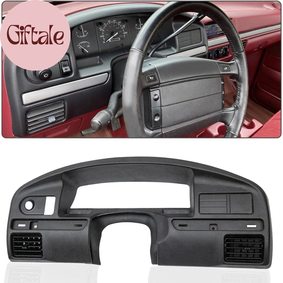 Dashboard Dash Panel Bezel, Compatible with Ford F150 F250 F350 Super Duty 1992
