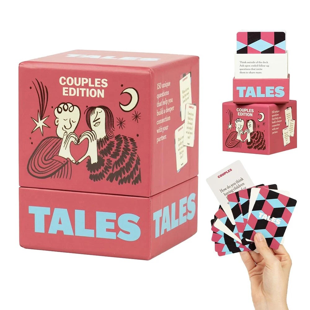 Tales Conversation Starter Cards Card Game For Family/Couples/Life story Edition