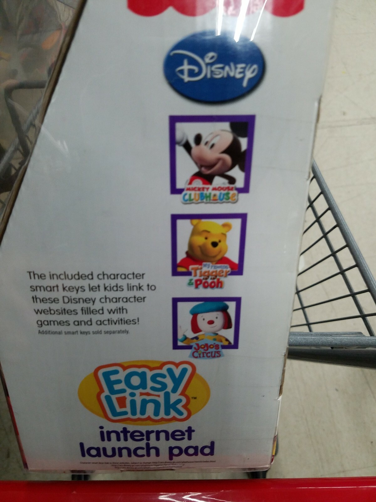 Fisher Price Easy Link Internet Launch Pad Disney Pooh Mickey and Jojo Ages 3+