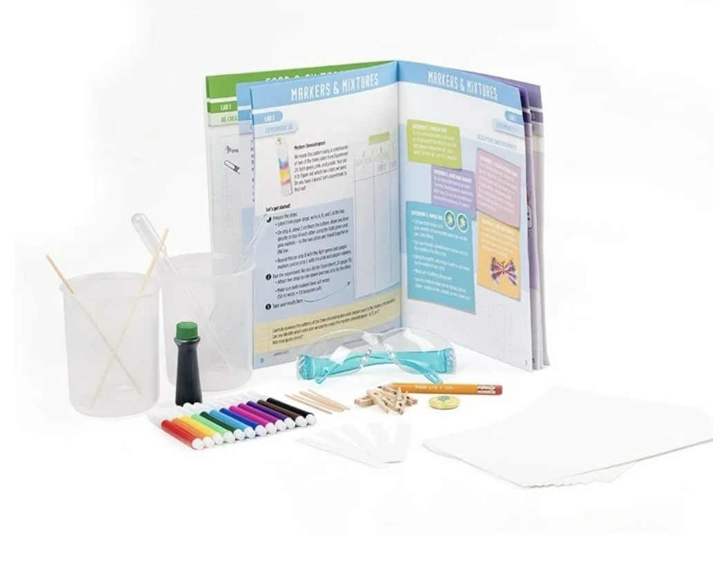 Yellow Scope Girls Science Kit – Art & Science Of Color – Paper Chromatography