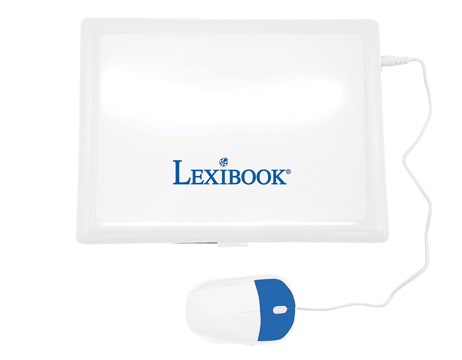 Lexibook – Educational and Bilingual Laptop Medium, White / Blue